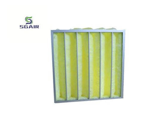 فیلتر کیسه آلومینیومی G3 99.97٪ با فضای رسانه بزرگ و ظرفیت نگهداری گرد و غبار