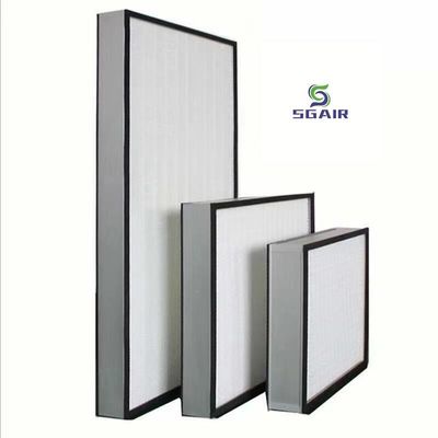 تأییدیه CE 99.97٪ سیستم فیلتر Hepa بدون صفحه جداکننده