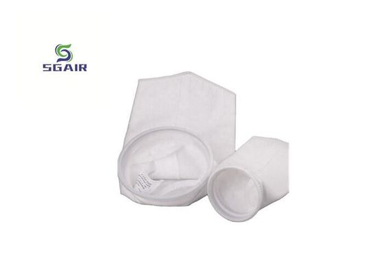 فیلتر کیسه صنعتی جمع آوری کننده گرد و غبار 55٪ تا 95٪ ضخامت 1.7 تا 2.8 میلی متر