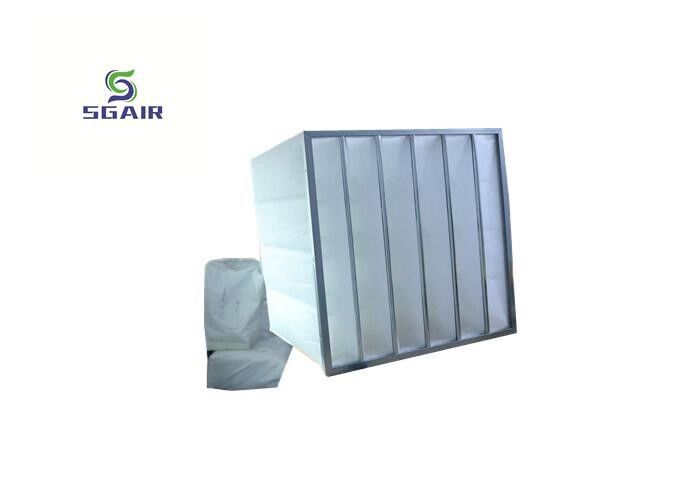 فیلتر کیسه آلومینیومی F7 با 99.97٪ H13 ~ H14 کارایی سفارشی