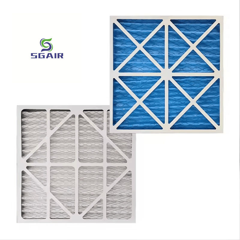 قاب ABS MERV 13 فیلتر رسانه های هپا ، فیلتر کیسه جیبی برای سیستم HVAC