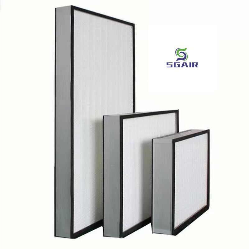 تأییدیه CE 99.97٪ سیستم فیلتر Hepa بدون صفحه جداکننده