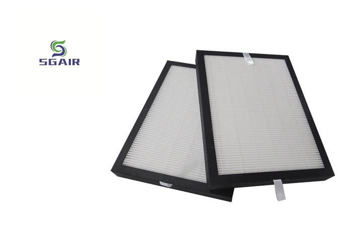 مقاومت کم 0.97m2 تهویه مطبوع فیلترهای هپا آلیاژ آلومینیوم