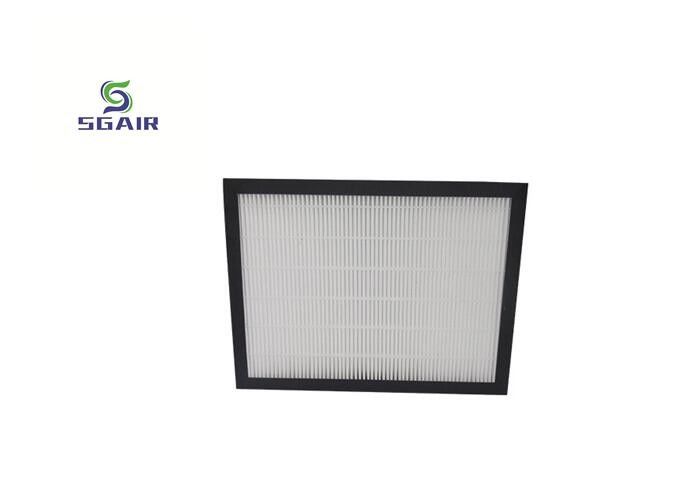 اندازه استاندارد تصويب CE فیلتر هوا Hepa برای تهویه مطبوع ، H13 فیلتر Hepa واقعی