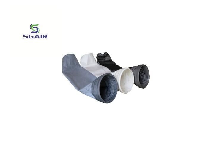 فیلتر کیسه های گرد و غبار مواد PTFE با 55 تا 95 درصد کارایی