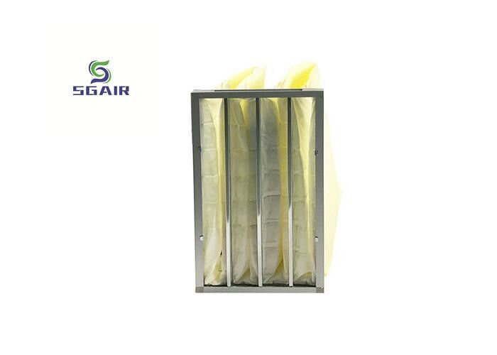بهره وری G3 تا F9 فیلتر هوا Hepa Bag قابل شستشو برای تهویه مطبوع مرکزی