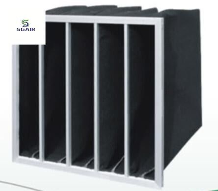 طراحی چند جیبی فیلتر هوا جیبی کربن فعال جریان بزرگ هوا