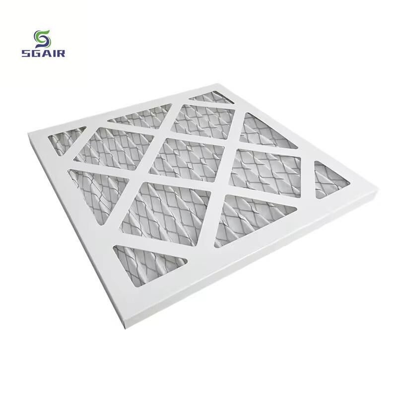 MERV 11 13 قاب کارتونی فلتر هوا برای کوره های AC سفارشی برای سیستم های HVAC