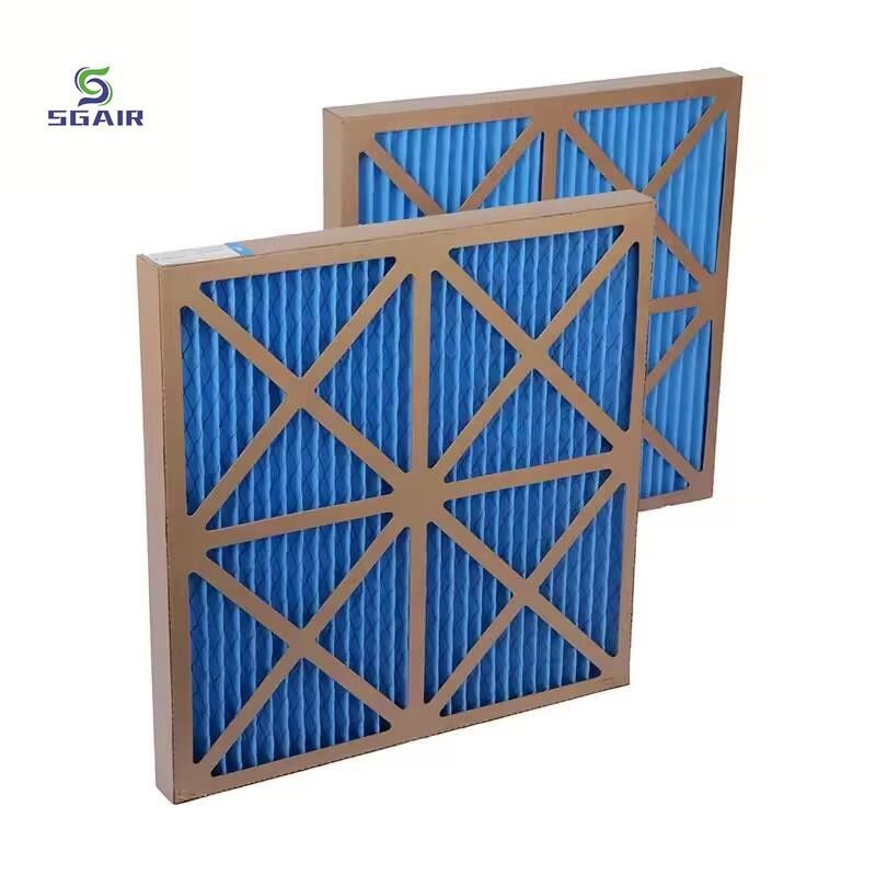 MERV8 11 13 فیلترهای هوا برای کوره های AC HVAC 20x25x1 20x20x1